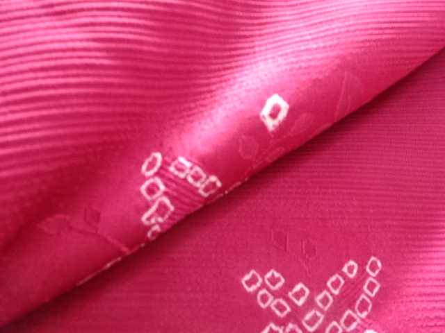  絞り抽象模様羽織